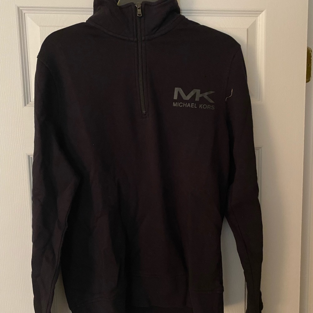 Michael kors half zip sweater